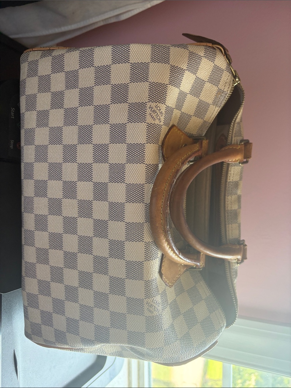 Preloved LV speedy azur size 30